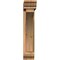 Ekena Millwork Thorton Traditional Smooth Bracket w/ Offset Brace, Western Red Cedar, 5 1/2"W x 24"D x 28"H BKT0604X24X28THR01SWR - alternate 3